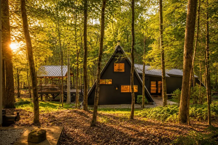 Cartecay Riverfront A-Frame | Tube, Fish & Firepit - Image 1