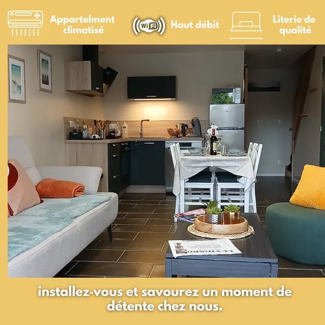 Apartment for 4 people. The Butterfly Gîte - Image 1