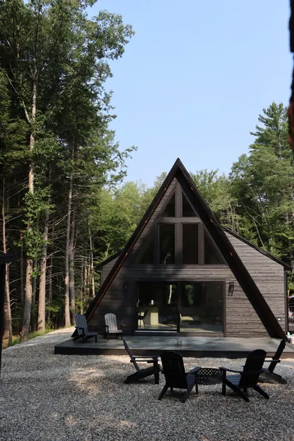 Modern A-Frame w/Sauna - Near Ragged Mtn, NH - Image 1