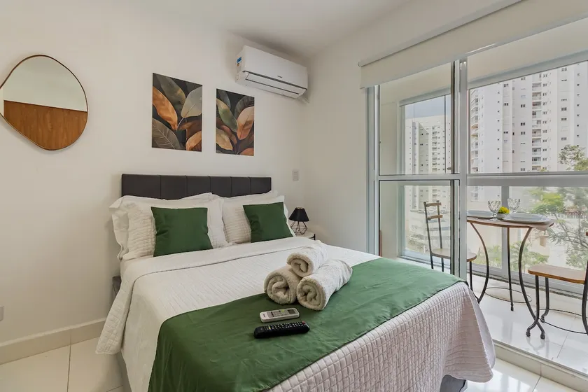 Comfort Studio Morumbi/USP with A/C and Pool. - Image 1
