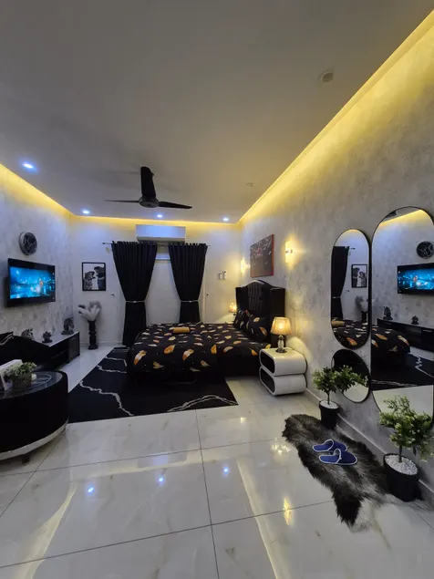 Modern Studio + Terrace| Luxe Heaven | Etihad Town - Image 1