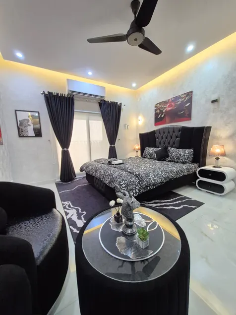 Modern Studio + Terrace| Luxe Heaven | Etihad Town - Image 1