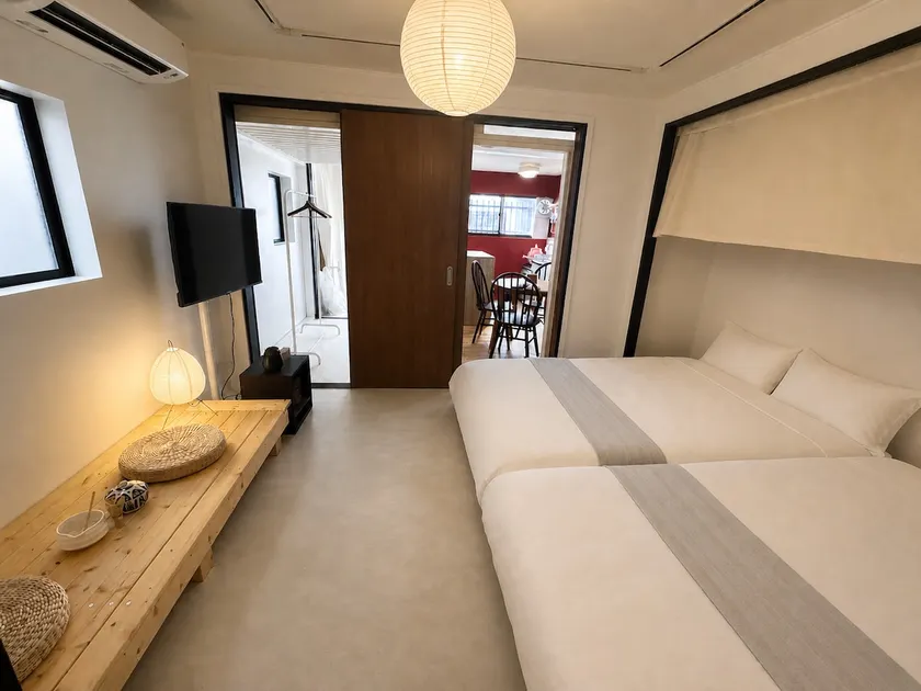 3 min to Tsuruhashi St / Japandi House 4 Guests - Image 1