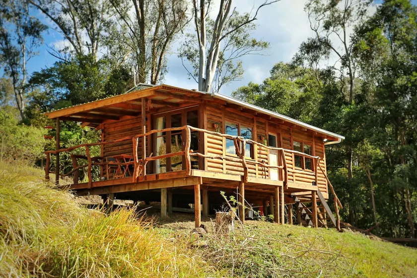 'Ty Pren' Log Cabin - Image 1