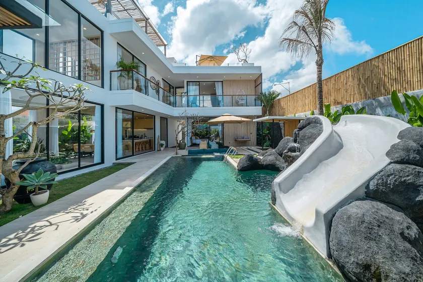 Villa Lumira - Breathtaking 4BR with Water Slide & Rice Field Views - Image 1