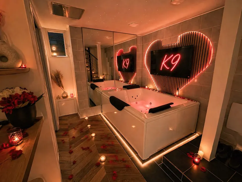 Romantic Suite K9 – Jacuzzi & Ceiling Mirror - Image 1