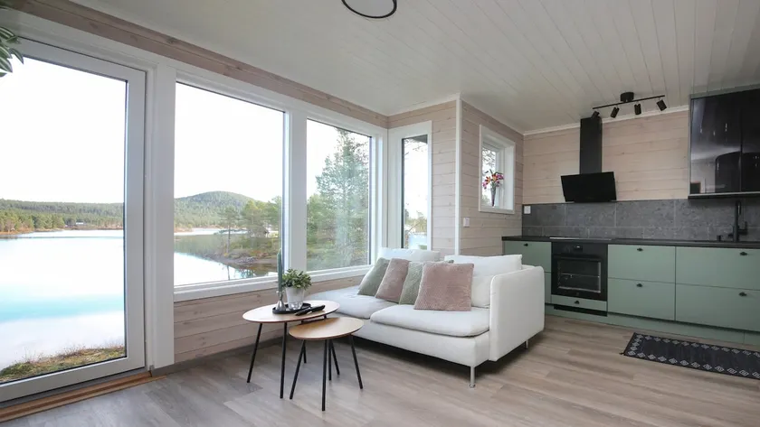 Northern Light Cabin | with Wood Stove and Sauna - Image 1