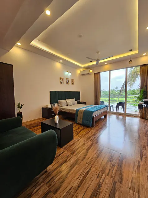 Cozy River Front Studio in Siolim - Image 1