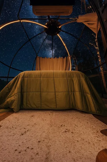 Dome cabin with breakfast in Chapecó - Image 1