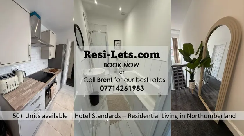 ResiLets Barnard St NEW Large 4 Bed House, Contractor Stays, Central - Image 1