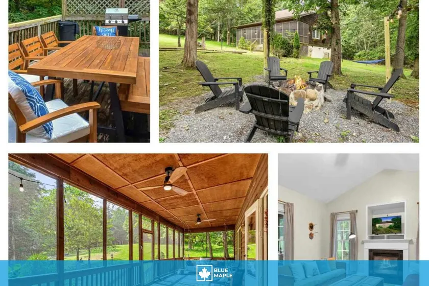Cabin w/screened porch, fire pit & dog-friendly - Image 1