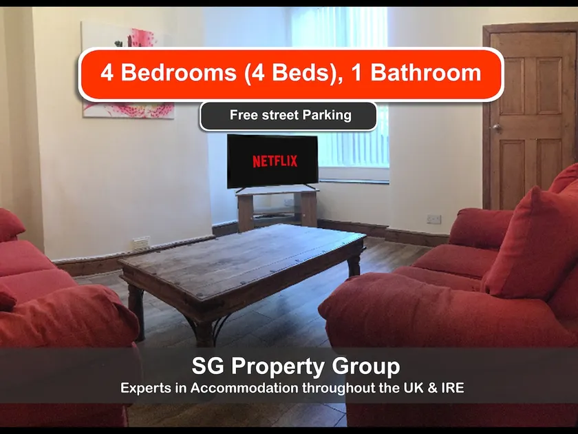 Spacious 4-bed house in Crewe by 53 Degrees Property, ideal for Business & Contractors, Great Location - Sleeps 8 - Image 1