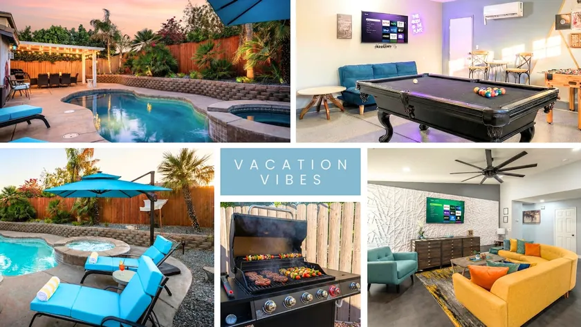 Desert Cool | Pool, Spa & Game Hub at Villa Tempo - Image 1