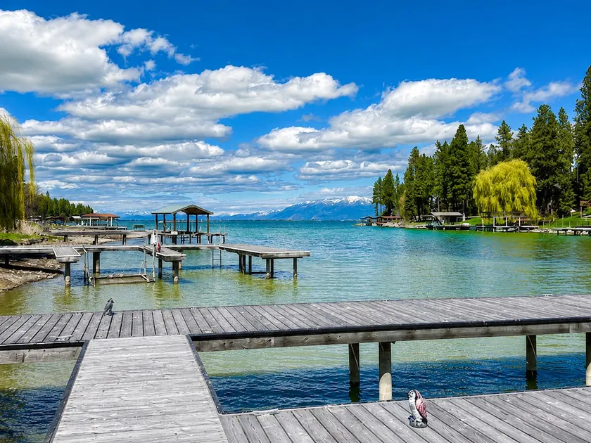 Waterfront Flathead Lake Retreat | 2 Private Docks - Image 1