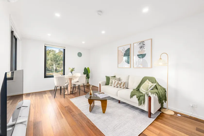 Central Turner 2BR w Gym, Parking, Close to ANU - Image 1