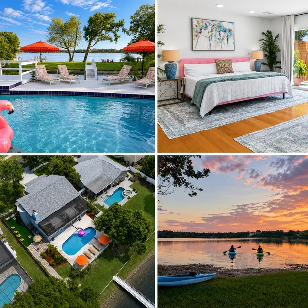 Lakefront Retreat • Private Pool •8 Miles to Beach - Image 1