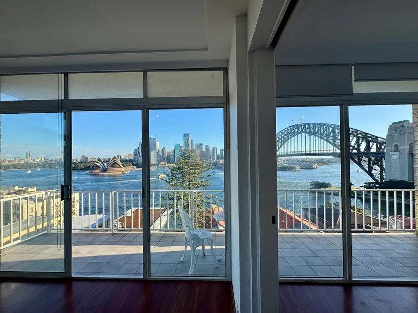 Balcony Full View of Opera House + Harbour Bridge - Image 1