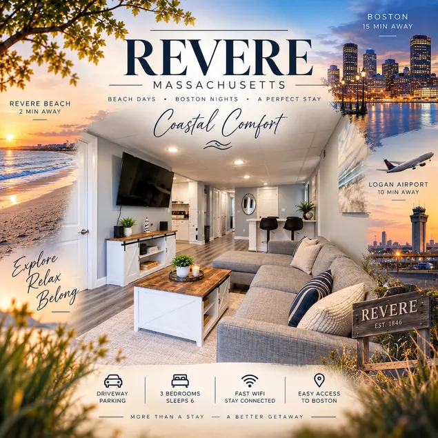 Cozy 3 BD near Beach|Boston - Image 1