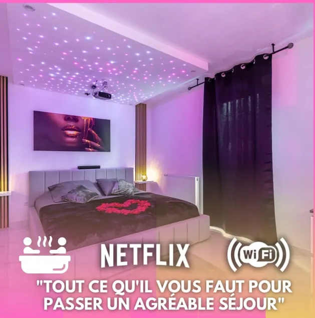 LOVE IN SPA Appartement Jacuzzi privé Jardin - Image 1
