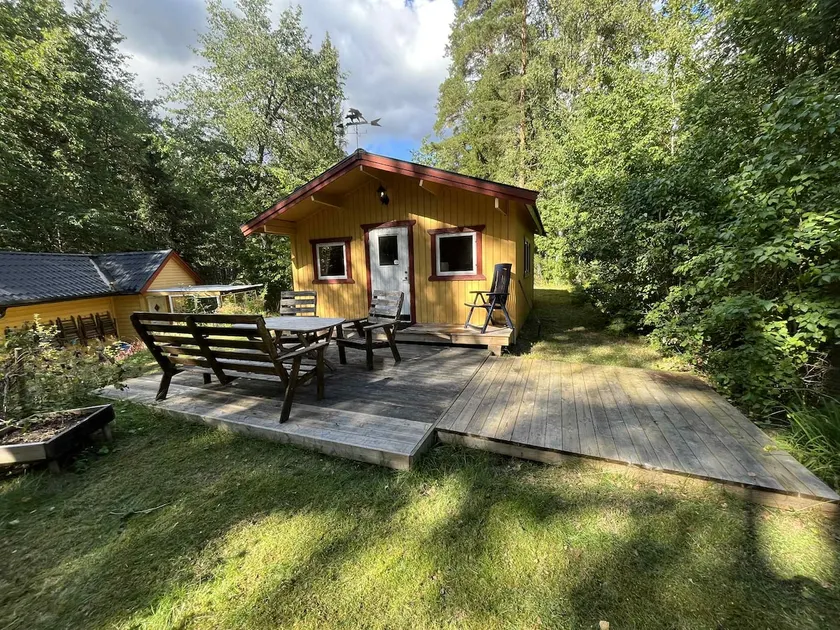 Cabin near lake. - Image 1