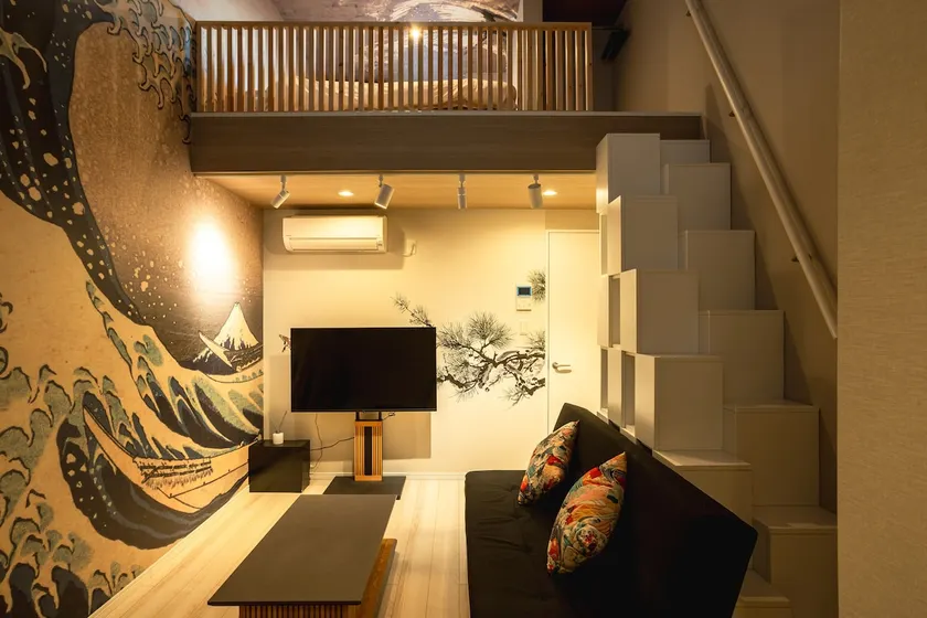 Hokusai Great Wave x Modern Japan - Image 1