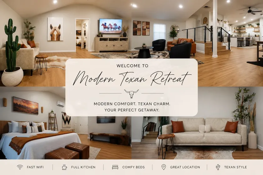 Modern Texan Retreat | Close to World Cup Venue - Image 1