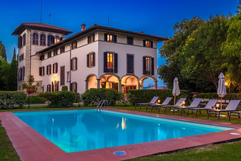 Historic Tuscan Villa on a Wine Estate - Pool & Views - Image 1