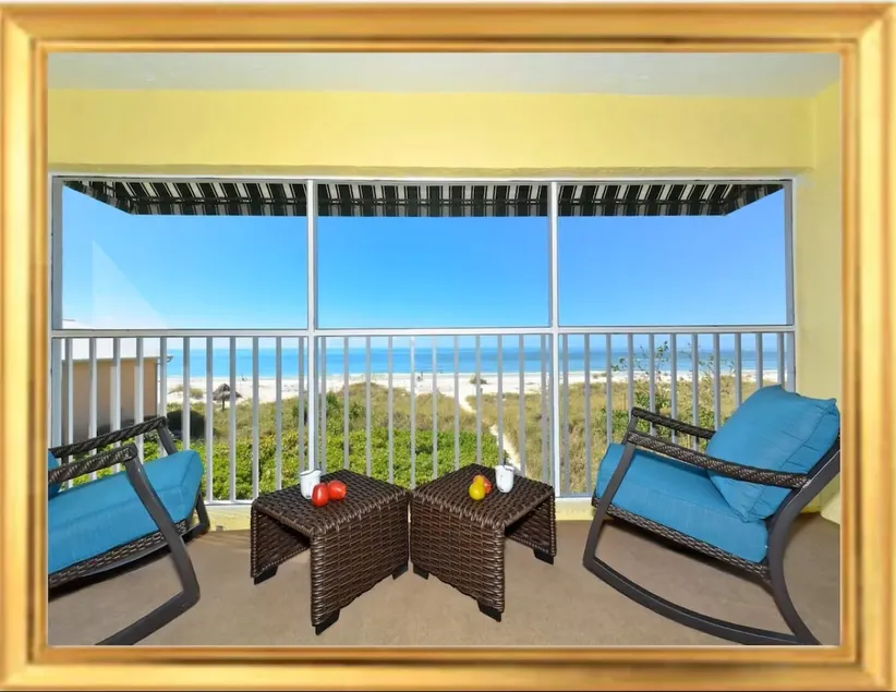 Cabana- Beachfront ~ Stunning Ocean View ~ 2br/2ba - Image 1
