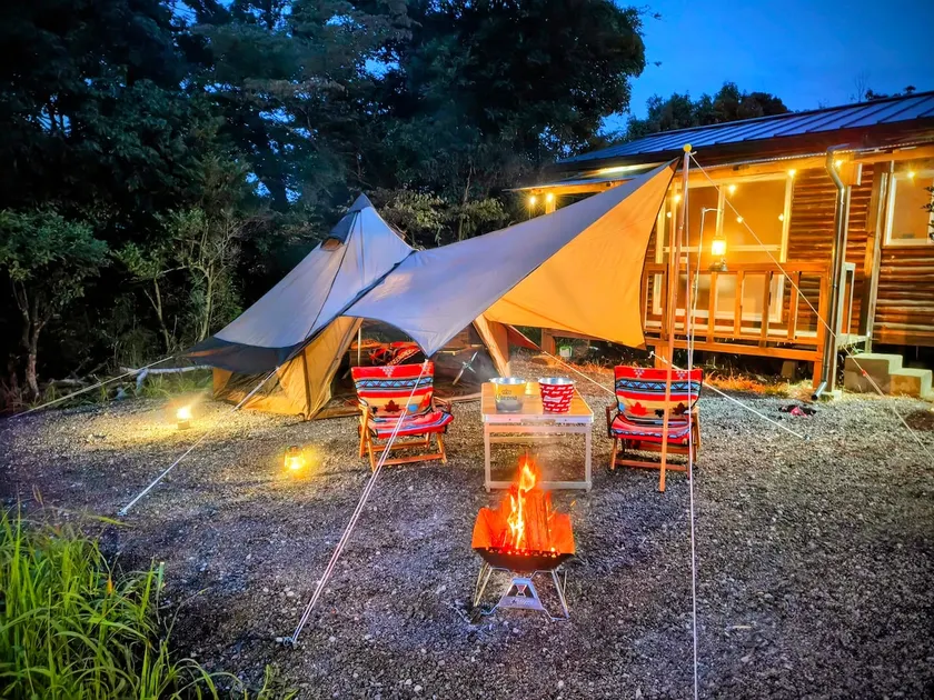 Building B is for private use! Starry Sky BBQ, Bonfire, Tents, Dog Run, Camping [Bocage Futtsu Building B] About 1 hour from the city center | - Image 1