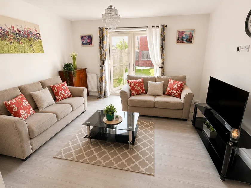 Modern 4BR Home Near Derby CityCentre |FreeParking - Image 1