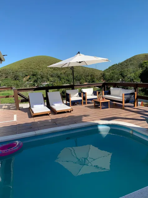 Casa Blanca - Casa na Serra com piscina , sauna e pesca - Image 1