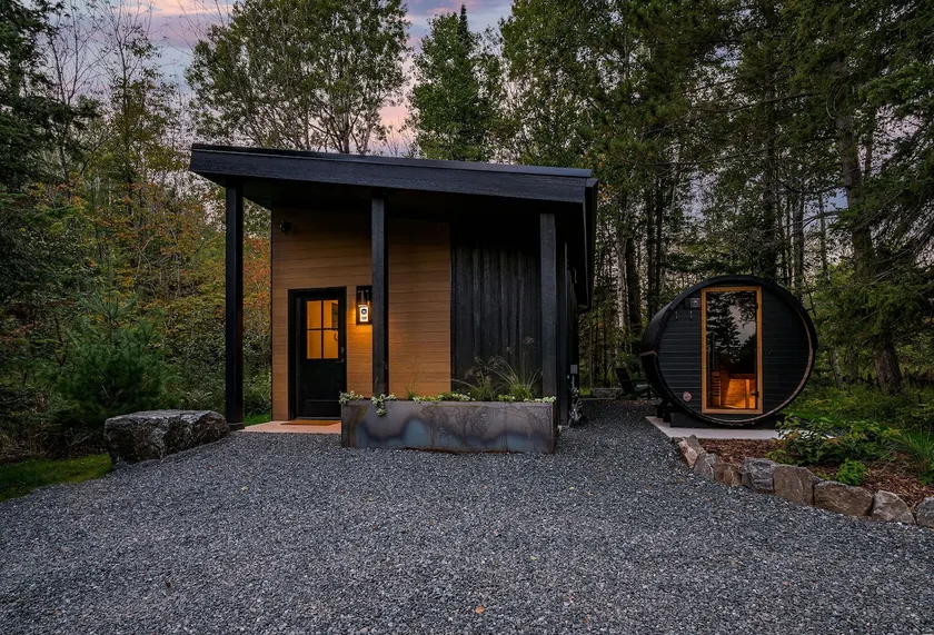 Private Sauna + Fireplace · Wildernest Cabins #5 - Image 1