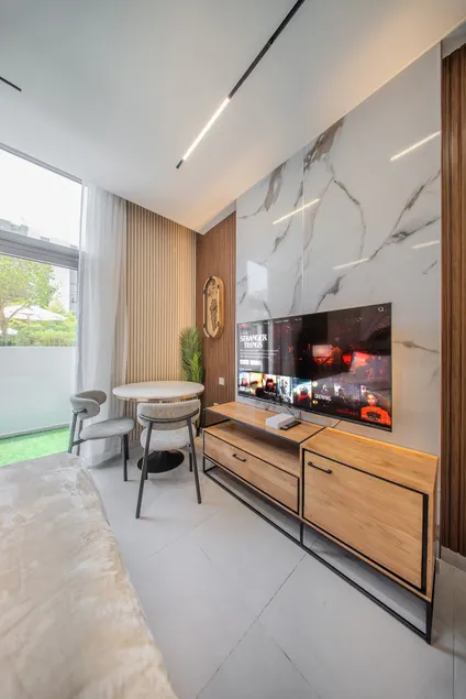 Amazing Studio With Balcony in Riff, Aljada - Image 1