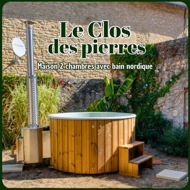 Le Clos des pierres, Nordic bath, right in the center - Image 1