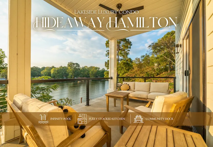Stylish Lakefront Townhome w/ Pool & Patios - Image 1