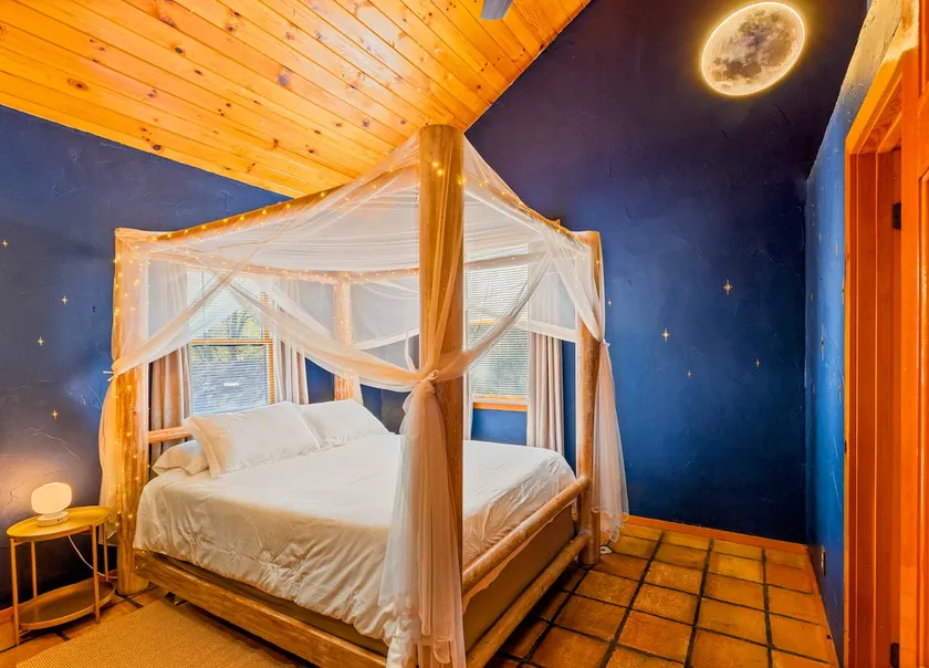 Stargazer, King Canopy bed, park set - Image 1