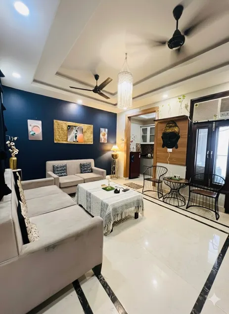 Blue Ocean Stays |1BHK Flat Near AIIMS | Ganga - Image 1