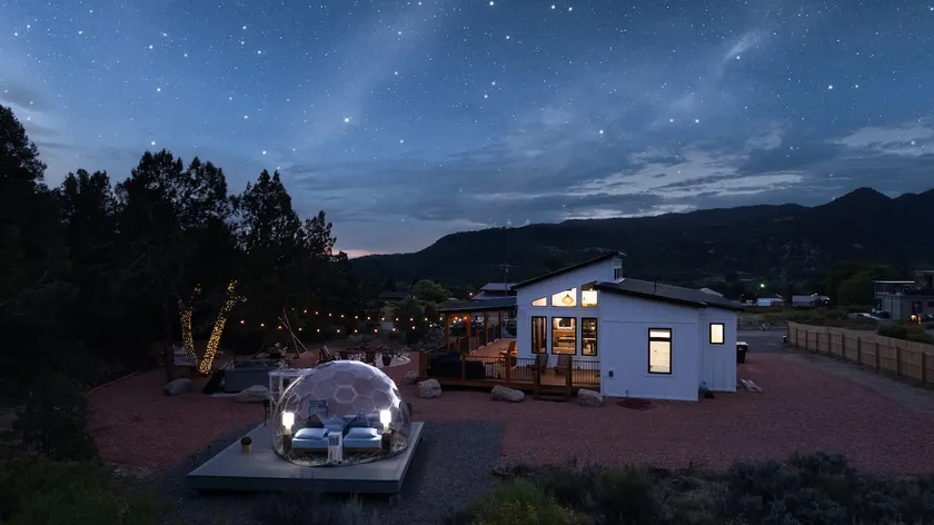 Star Dome Escape | Hot Tub • Climb Wall • EV - Image 1