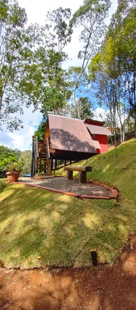 cabin with forest view - Image 1