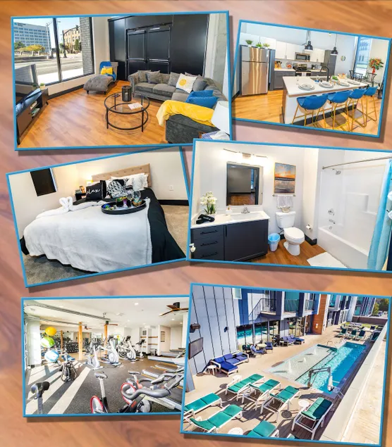 Dwntwn 1bd Apt w/RooftopYoga, Cable, Wi-Fi, Office - Image 1