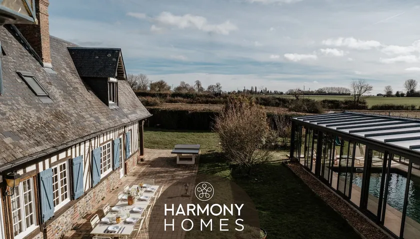 Harmony Homes La Chapelle-Hareng - Indoor Pool Sauna & Spa - Image 1