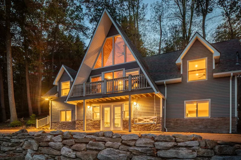 Lakefront A-Frame | Hot Tub, Private Dock, Views - Image 1