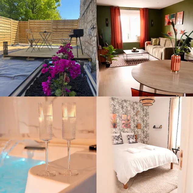 Hot tub, overhead projector & garden - Image 1