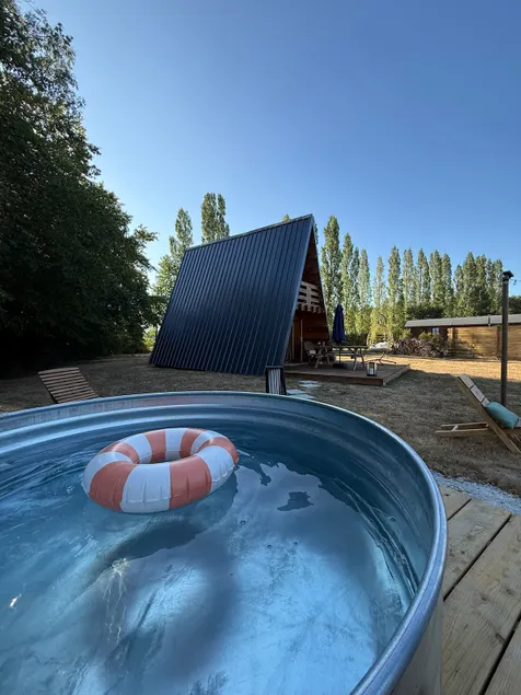 A-frame cabin with private Nordic bath + air conditioning - Image 1