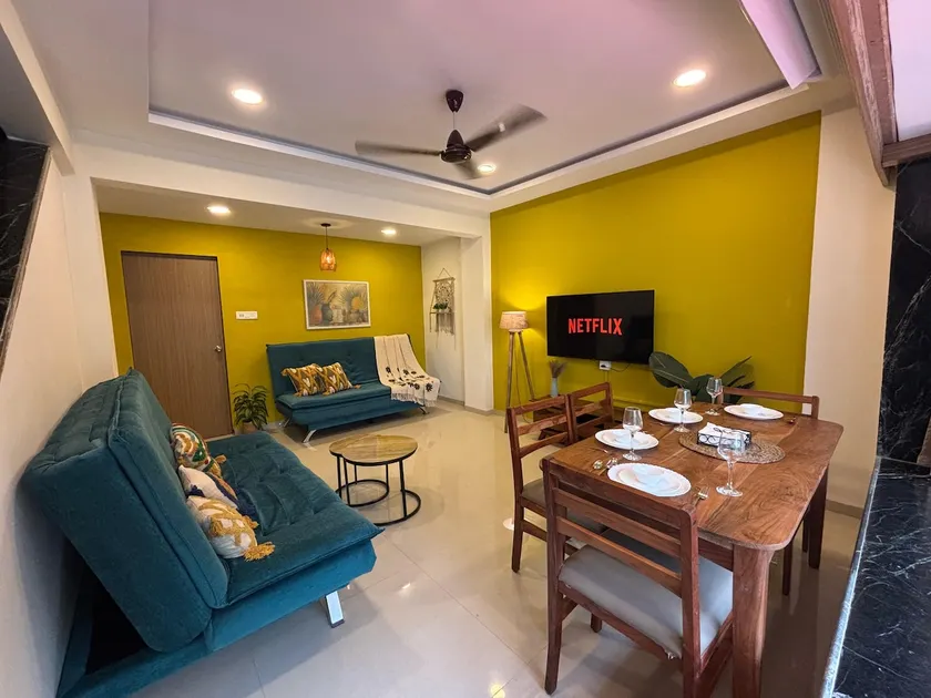 Bohemian Bliss | 2BHK Duplex | Near Tata Hospital - Image 1