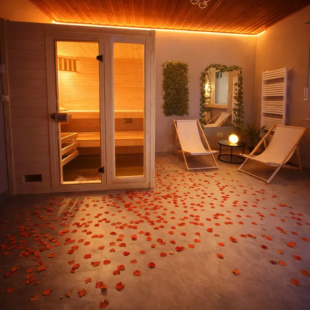 Air-conditioned wellness oasis • Sauna & hot tub - Image 1