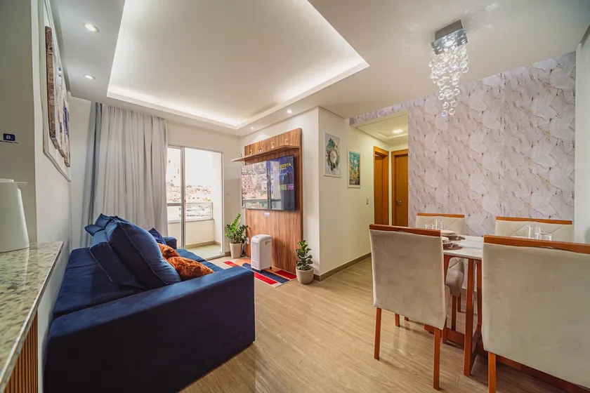 Modern apartment, Premium decor, balcony and view - Image 1