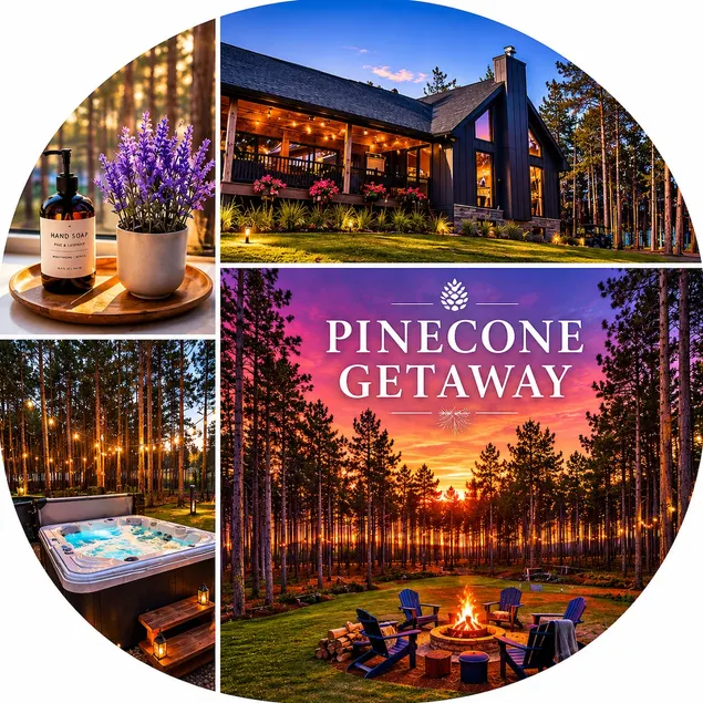 Pinecone Getaway: Heated Pool • Hot Tub • Fire Pit - Image 1