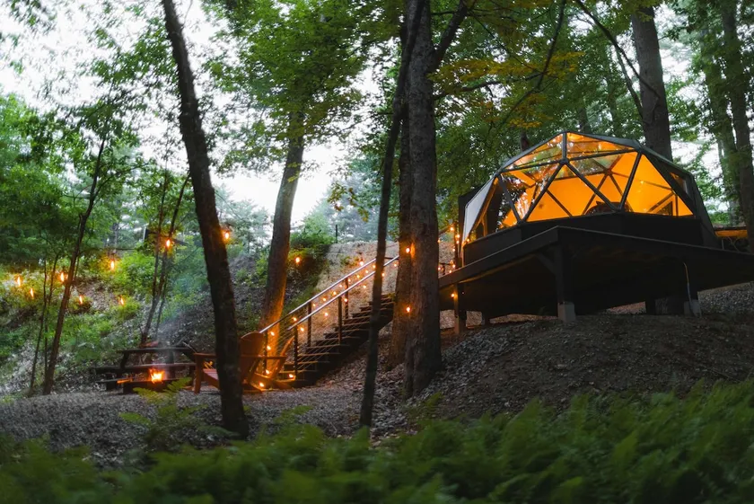 Secluded, romantic hideaway dome for two - 31 - Image 1