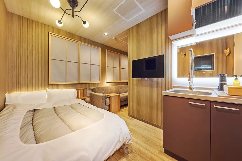 27㎡｜3 min to Harajuku · Spacious Private Bathroom - Image 1